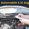 Automobile and IC Engine Workshop
